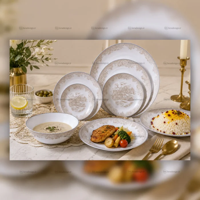 سرویس آرکوپال 26 پارچه کد 18