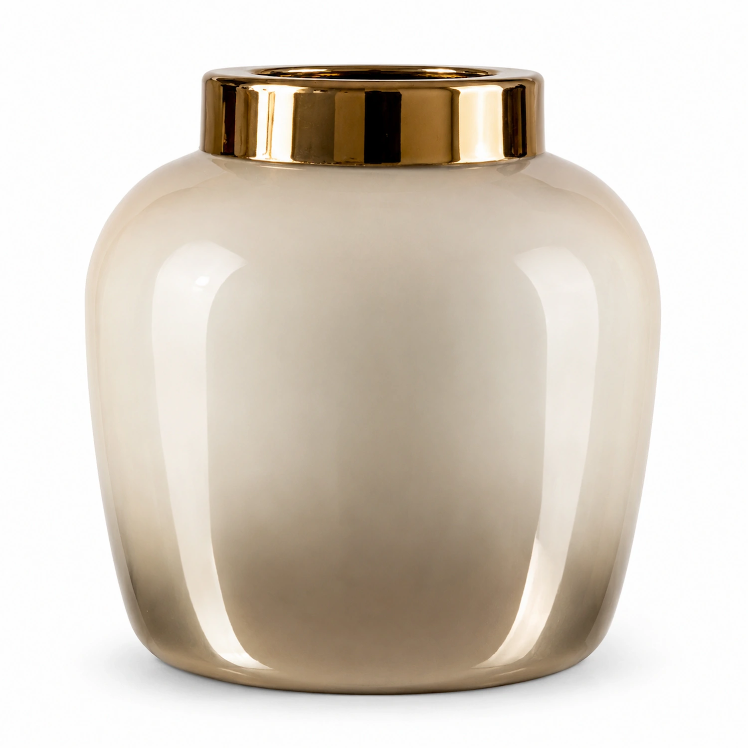 vase-00010-02 گلدان دکوری رومیزی طرح برکان - Image 1
