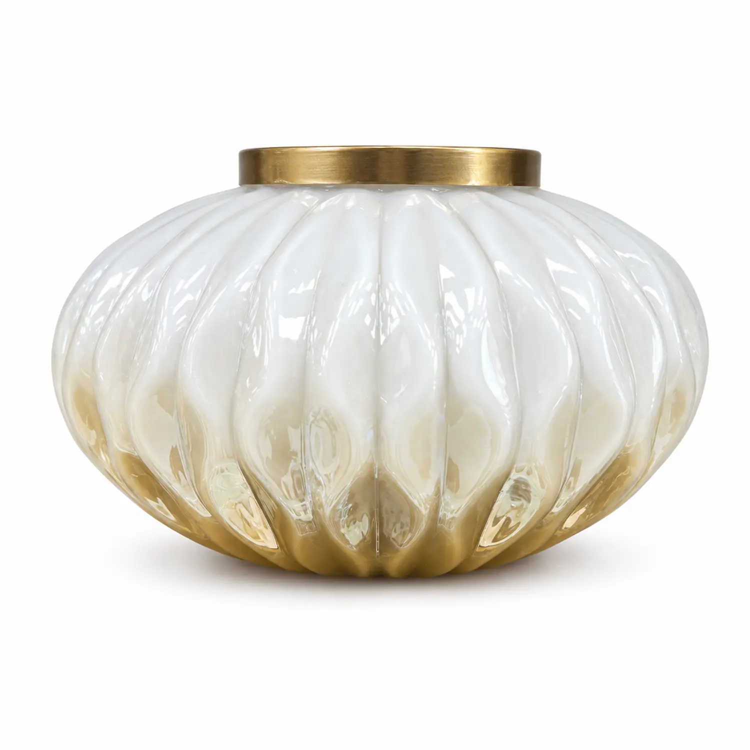 vase-00011-01 گلدان شیشهای دکوراتیو رومیزی طرح راوین - Image 1