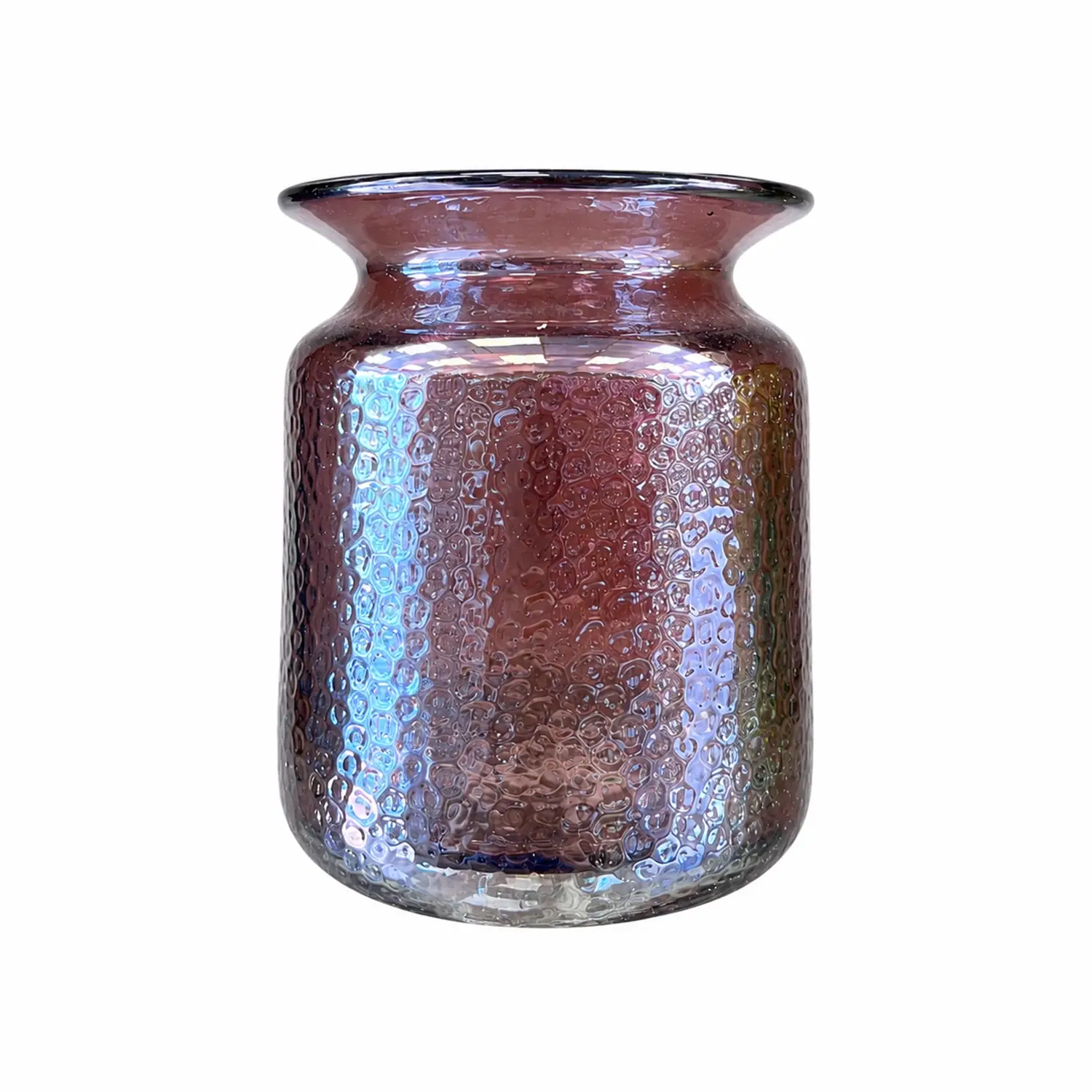vase-araz-brown گلدان شیشهای دکوراتیو رومیزی مدل آراز سایز 13