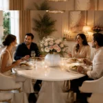 گلدان شیشه‌ای دکوراتیو رومیزی مدل توپی برگی سایز 14 و 21 و 24