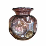 گلدان شیشه ای دکوری مایلی در دو سایز